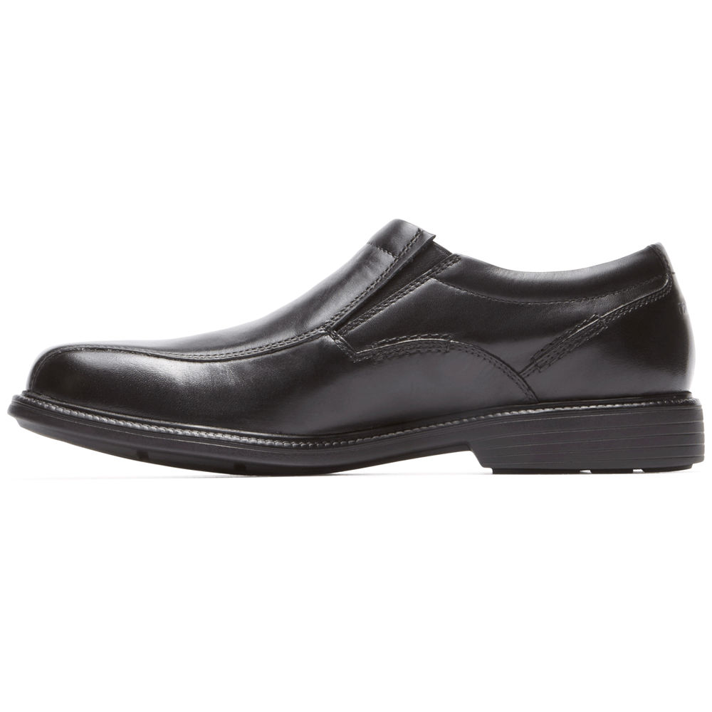 Rockport Slip-On For Mens Black - Charles Road - TJ7895360